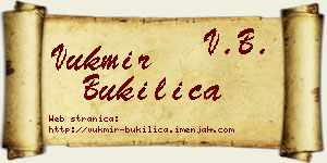 Vukmir Bukilica vizit kartica